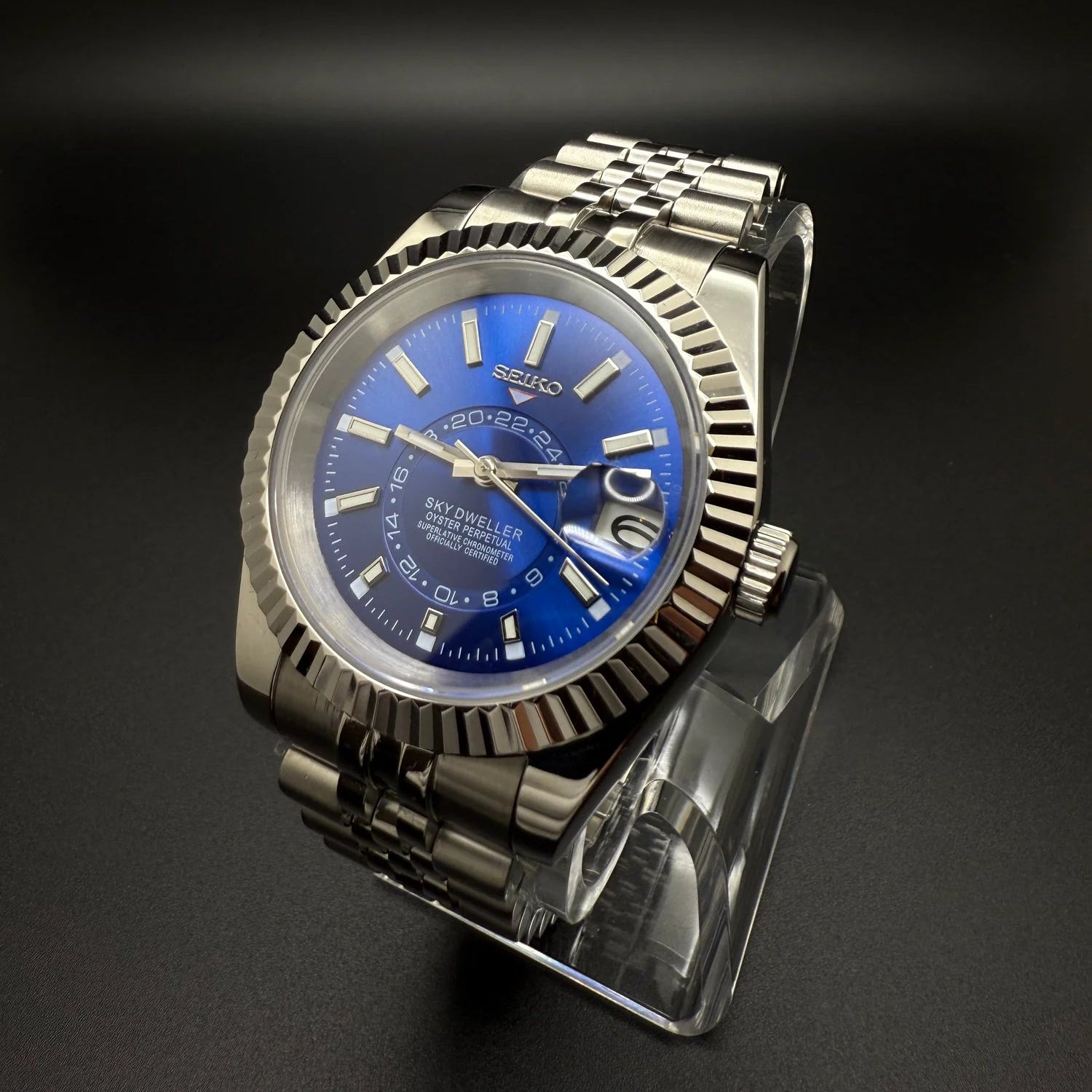 SeikoDweller Blue