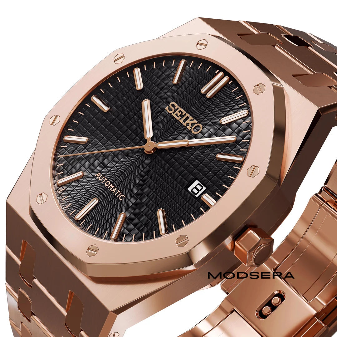 Royal Seikoak Rosegold Black